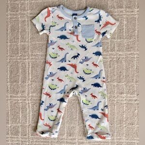 OLD NAVY • Dinosaur Print Romper
